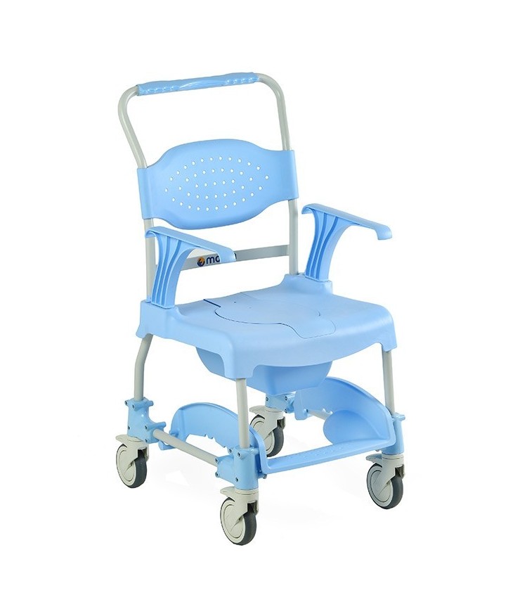 Comprar Silla Moem wc con ruedas 150kg | Sillas de ducha/ o inodoro con