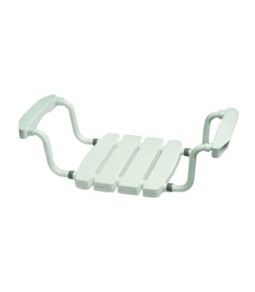 Asiento de Aluminio para Bañera – Seguro, Antideslizante y Ajustable para el Aseo